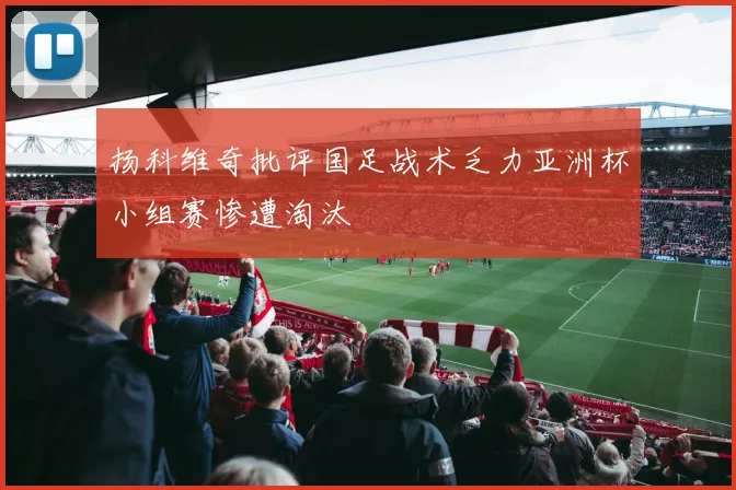 扬科维奇批评国足战术乏力亚洲杯小组赛惨遭淘汰